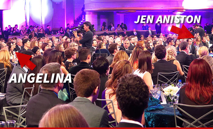 Jennifer Aniston & Angelina Jolie -- Together At Last ... In the Same Photo - TMZ.com