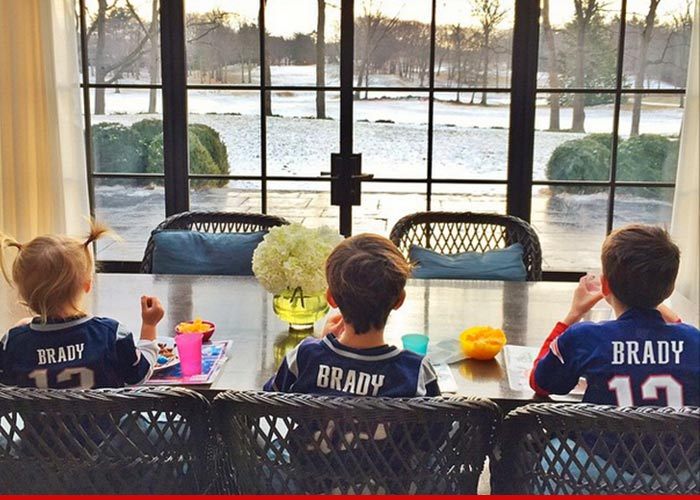 Tom Brady's Kids -- LET'S GO DADDY!