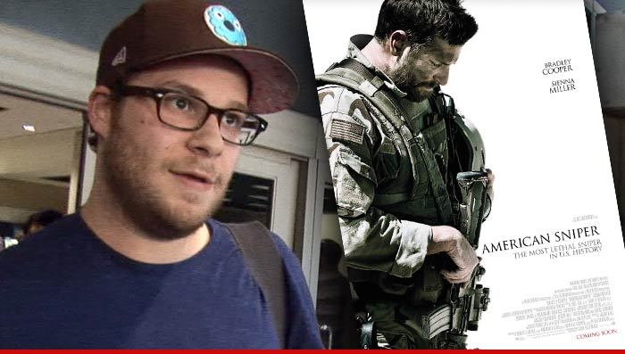 Seth Rogen -- Compares 'American Sniper' to Fake Nazi Propaganda Movie