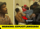 August Alsina -- Backstage Brawl at Non-Violence Concert (VIDEO)