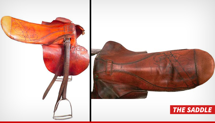 Seabiscuit -- Legendary Saddle Auctioned Off ... Rakes In $104k!