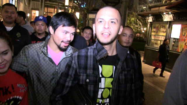 Manny Pacquiao -- TEAM MOVIE NIGHT ... 'I've Got a Particular Set of Skills ...'