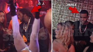 JaVale McGee & D.J. Swearinger -- NBA Star and NFL Star Unite ... To CRUSH L.A. Strip Club