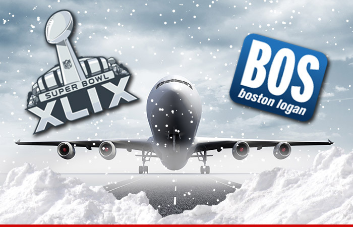 New England Airport -- Adding Emergency Super Bowl Flights ... To Get Fans to PHX