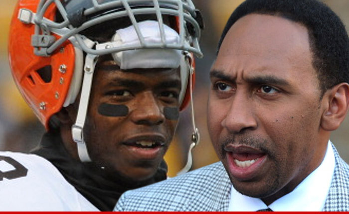 Stephen A. Smith -- Fires Back at Josh Gordon ... 'Your Letter's Pathetic'