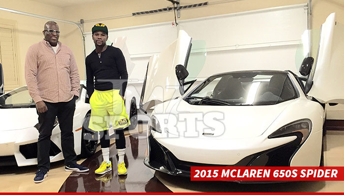 Floyd Mayweather -- Drops $370k On Rare Supercar