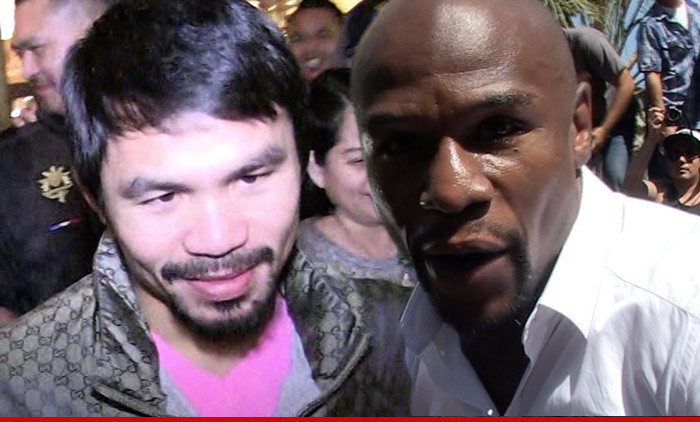 Mayweather Vs. Pacquiao -- DEAL DONE ... Fight Set