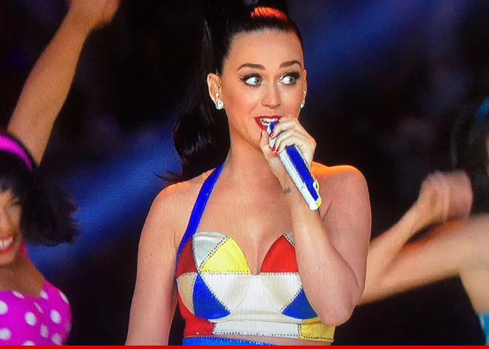 Katy Perry Super Bowl Cleavage Bet -- EVERYBODY WINS!