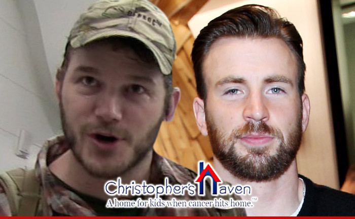 Chris Evans -- Super Bowl Bet Raised $11k for Actor's Charity