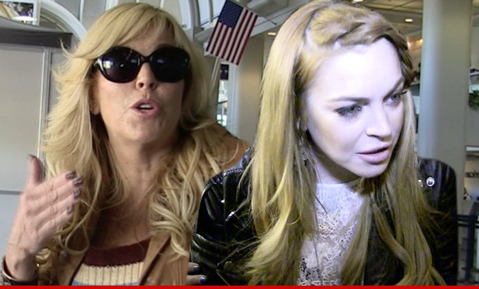 Lindsay and Dina Sue Fox News Channel -- We Didn't Do Coke Together! - TMZ.com