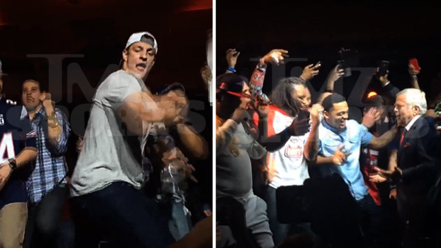 Rob Gronkowski -- Epic Dance Battle ... With Robert Kraft!!!!