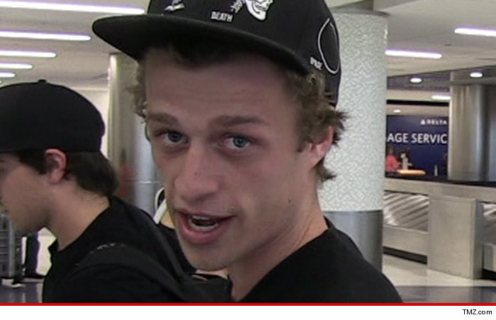 Paris Hilton's Brother -- Arrested for Going Berserk On Plane ... 'I Will F**king Own You Peasants'