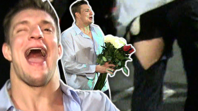 Rob Gronkowski -- Totally Gronks Nightclub Roses (TMZ TV)