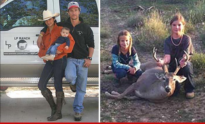 Matthew McConaughey -- Ranch Draws Fire Over Trapped Deer Kills