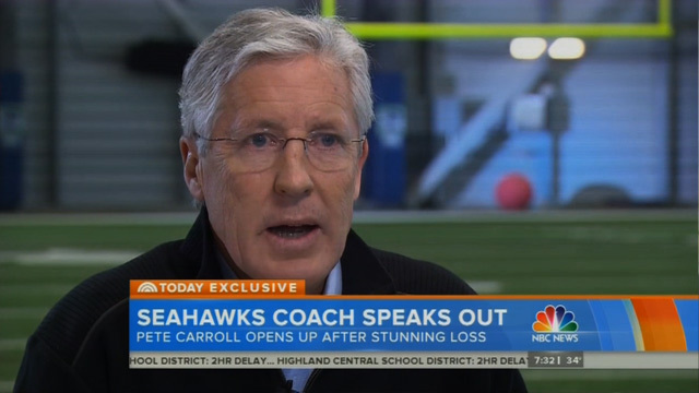 Pete Carroll -- I Cried Over Loss ... I Thought Pass Would Work