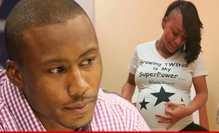 Brandon Marshall -- My Wife Just Had Twins ... And She's Already Pre-Baby Weight!
