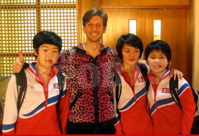 North Korea -- Ping Pong Diplomacy ... With U.S. Table Tennis Star
