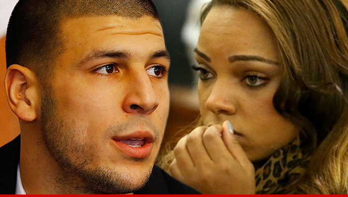 Aaron Hernandez's Fiancee -- Judge Grants Immunity ... In Exchange for Testimony
