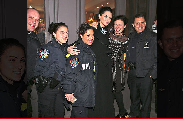 Kendall Jenner -- Hey Justin ... I'm ALSO Friends With NYPD Cops