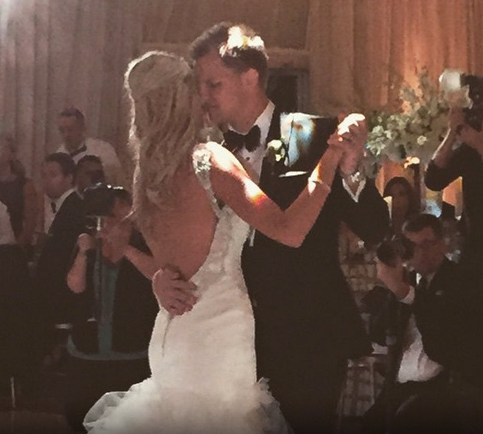 Chicago Bears QB -- Jimmy Clausen Marries Hot Volleyball Star ... NFL Stars Attend