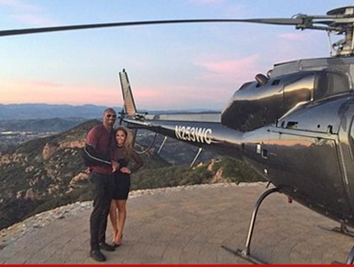 Kobe Bryant -- Breaks Out the Chopper ... For Valentine's Day