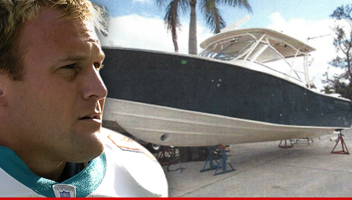 Ex-Dolphins Player -- Boat Suffered $70k In Damages ... After NFL Player Fell Overboard