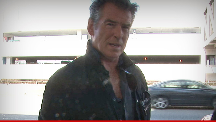 Pierce Brosnan 911 Call -- Shouts Frantic Warning During House Fire