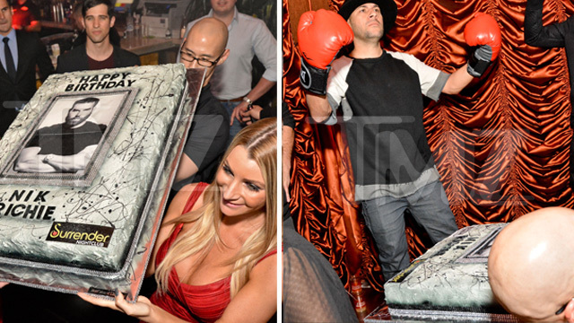 Nik Richie vs. Dan Bilzerian -- Epic Cake Beatdown ... One Step Closer to Boxing? (VIDEO)