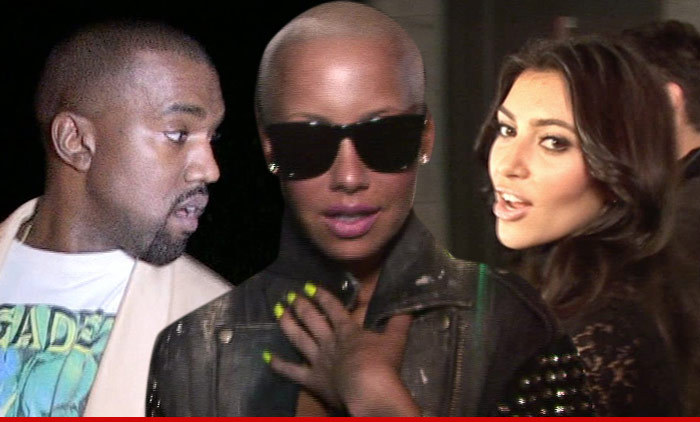 Amber Rose Attacks Kim Kardashian ... What a Nut!!!