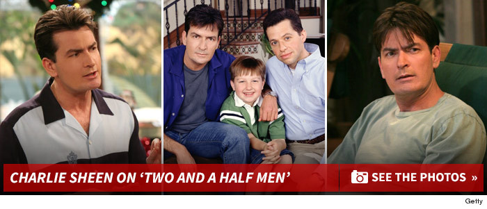 Charlie Sheen &ndash; Dead Again in &lsquo;Two and a Half Men&rsquo; Finale | TMZ.com