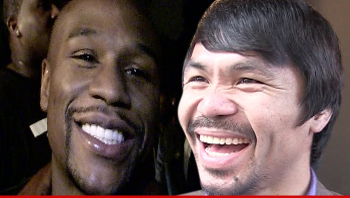 Floyd Mayweather Jr. -- Manny Pacquiao Fight Signed, Sealed, Delivered