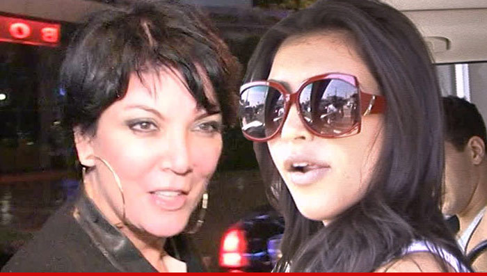 Kris Jenner -- Open the G** Damn Door, Kim!