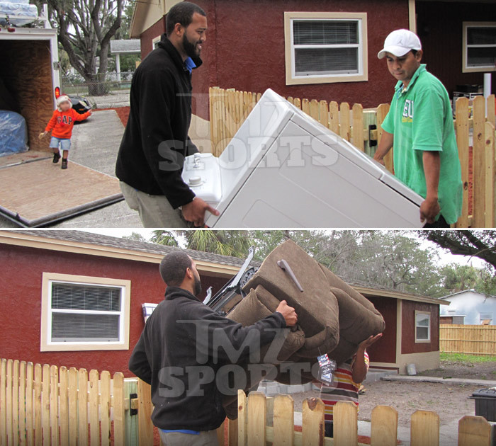 Ex-NFL Star Michael Clayton -- Extreme Home Makeover ... For Ex-Foster Kids