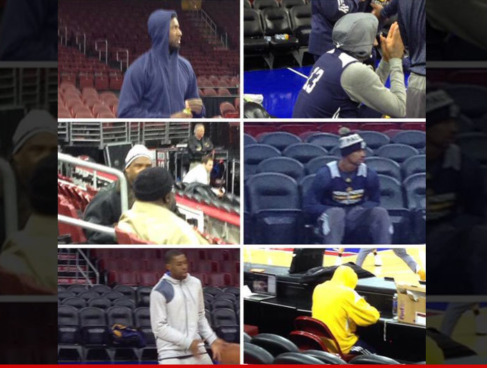 Indiana Pacers -- Freezing Philly Arena ... [Update: Heater Not Broken]