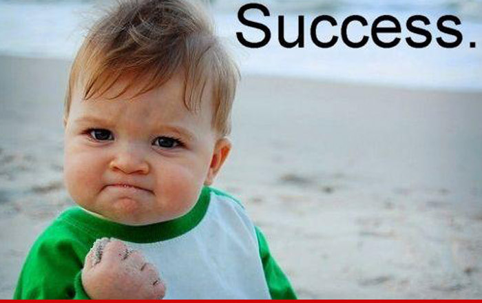 'Success Kid' Mom -- I'm Gonna Explode! Fireworks Co. Stole My Son's Face