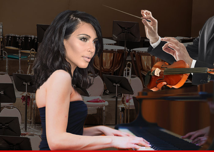 Kim Kardashian -- Nabs Huge Pianist to Achieve Musical Dream