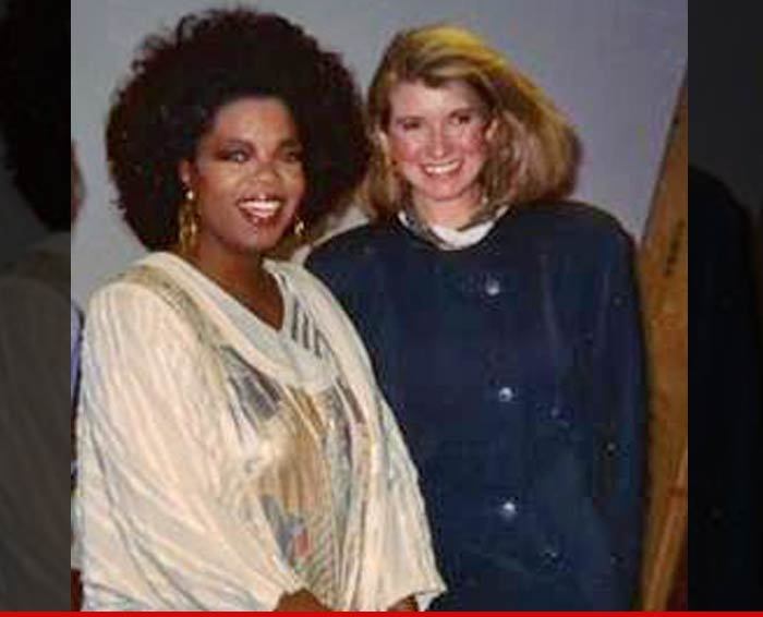 Martha Stewart -- Throws Oprah Under the #TBT Bus