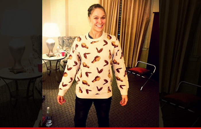 Ronda Rousey -- Winner Winner ... ANOTHER Chicken Dinner