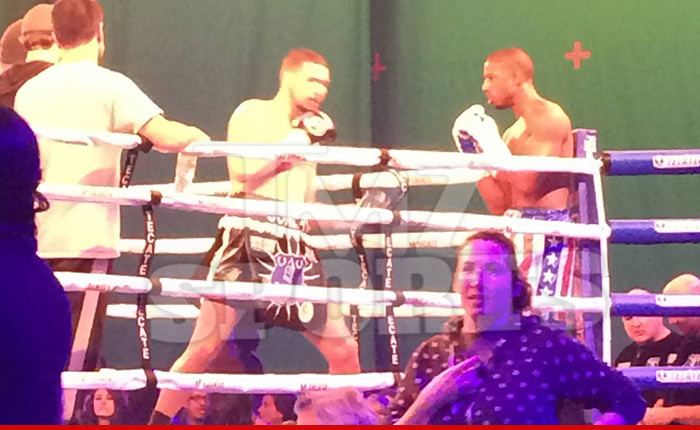 Michael B. Jordan -- 1st Pics As Apollo Creed's Grandson ... In New 'Rocky' Flick