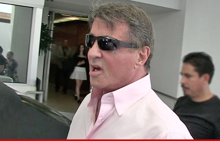 Sylvester Stallone -- Busts Up Brawl on the Set of 'Creed'