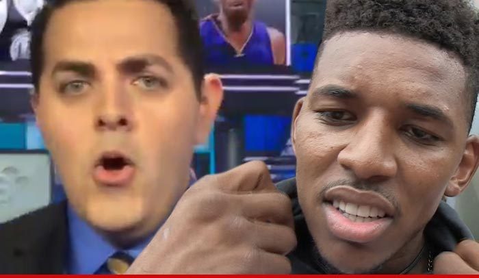 ESPN's Robert Flores -- Nick Young Won't Hit Me ... Cause He Can't Hit Anything Lately