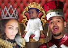 Chris Brown -- My Baby is Royalty!!!