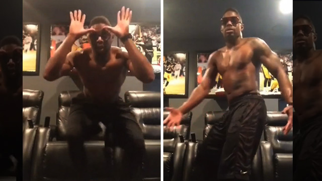 Steelers William Gay -- 1-Man Shirtless Dance Party (video) - TMZ.com