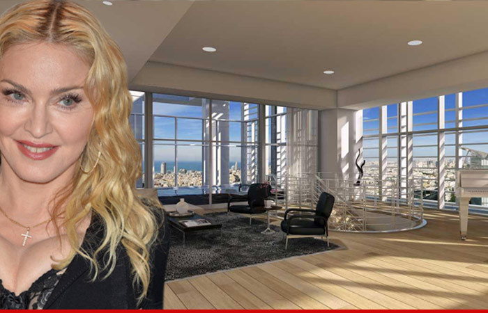 Madonna -- Sky's The Limit ... In Epic Tel Aviv Penthouse