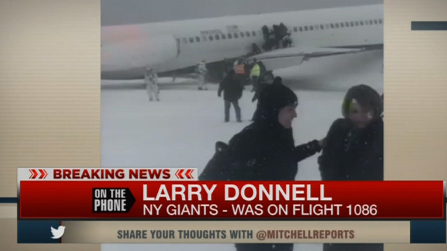 NY Giants' Larry Donnell -- IMPOSTOR PRANKS MSNBC ... 'F**k Her Right in the P***y'