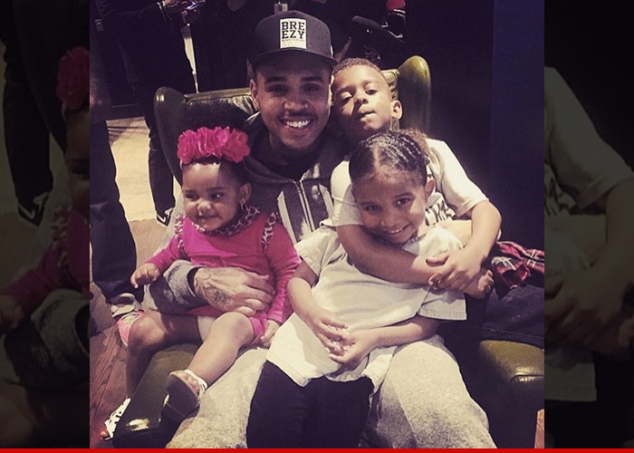 Chris Brown Teaches Nephew Life Lesson -- These Hos Ain't Loyal