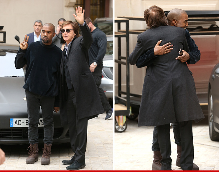Kanye West & Paul McCartney -- All You Need Is Love (PHOTO)