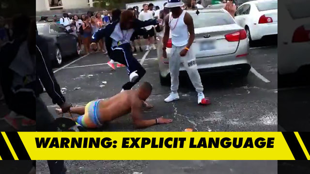 Mississippi State QB Dak Prescott -- Cut and Bloodied At Waka Flocka Concert (VIDEO)