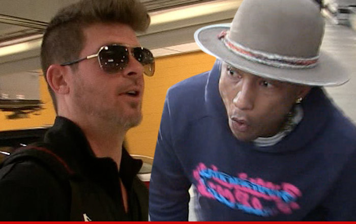 Robin Thicke & Pharrell Williams -- Got to Give It Up to Marvin Gaye's Family ... Jury Rules 'Blurred Lines' Was a Rip-Off