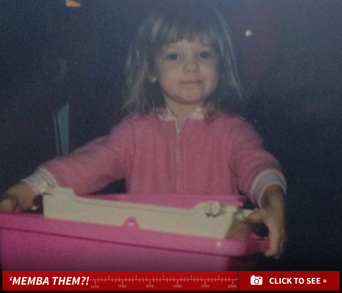 Guess Who This Tired Little Tot Turned Into!